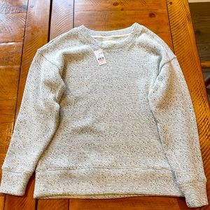 LOFT Lou and Grey Tweedy Sweater